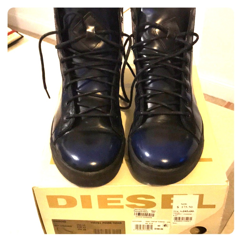 Diesel high top shoes